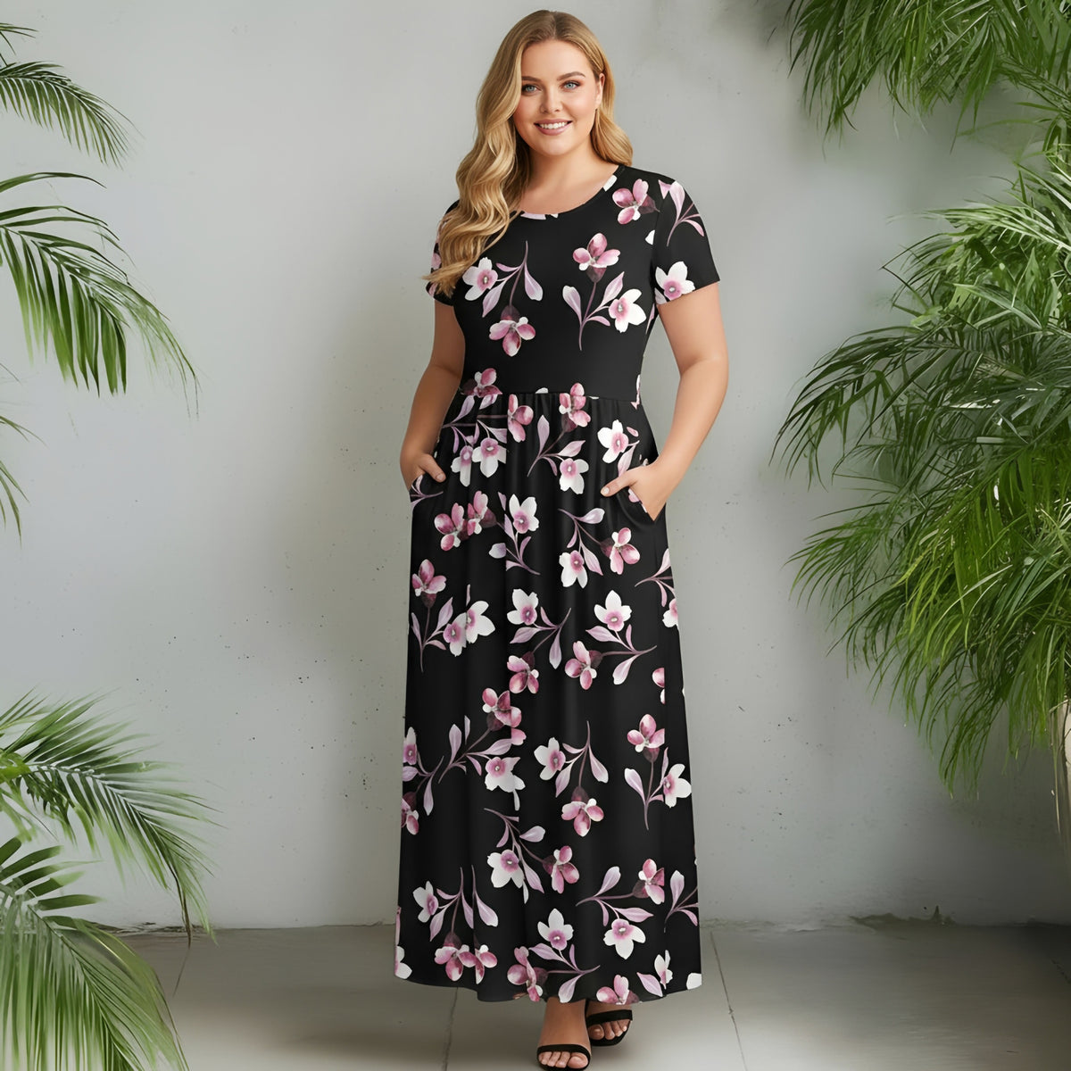 Black and Pink-