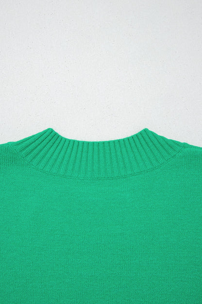 Threaded Pear Alexis Ruffle Short Sleeve Sweater