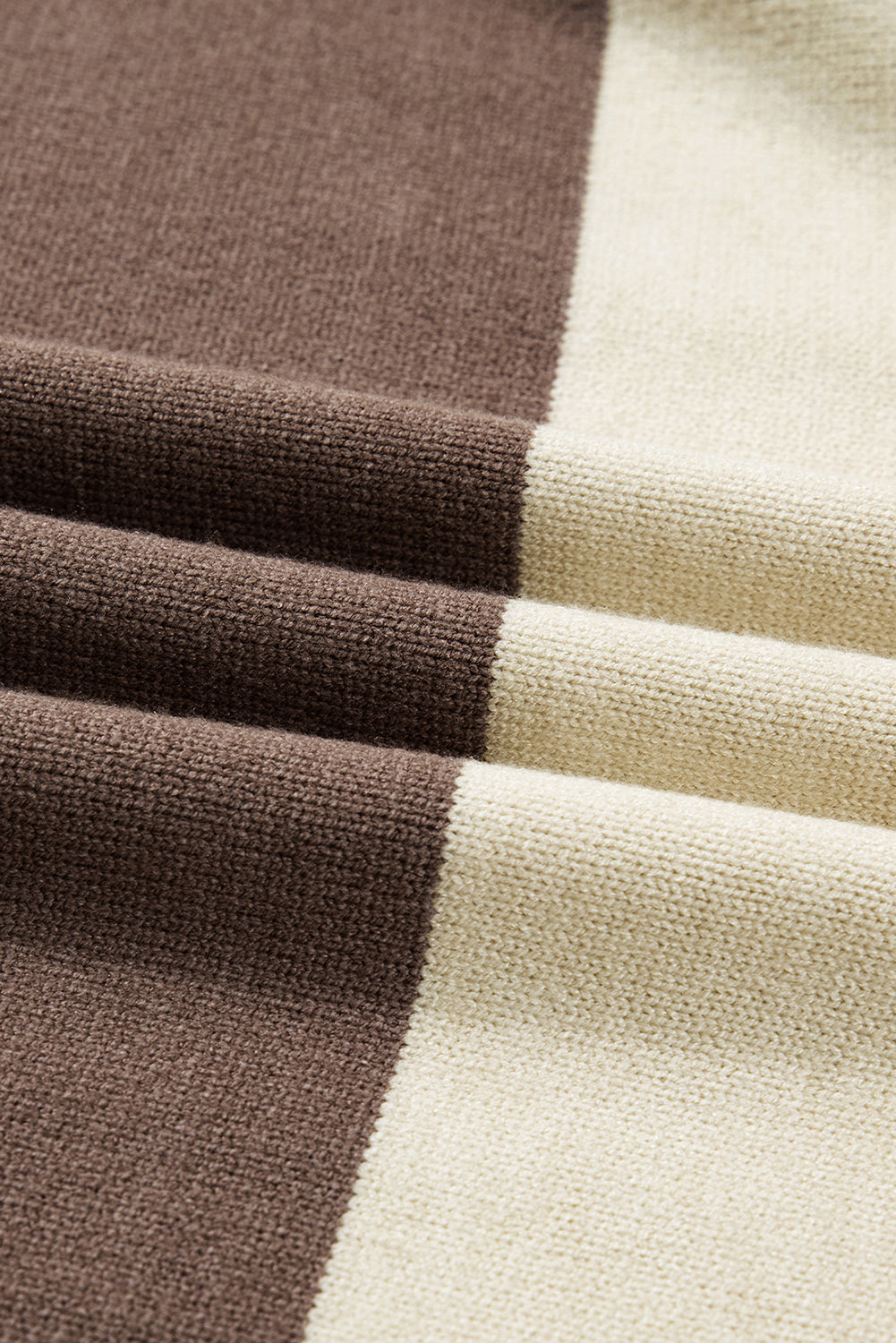 Threaded Pear Harper Colorblock Drop Shoulder Sweater