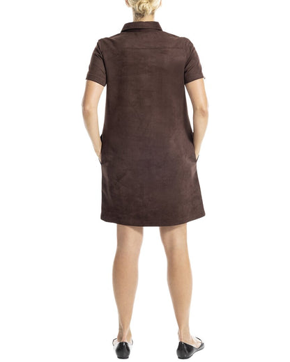 DARK BROWN-