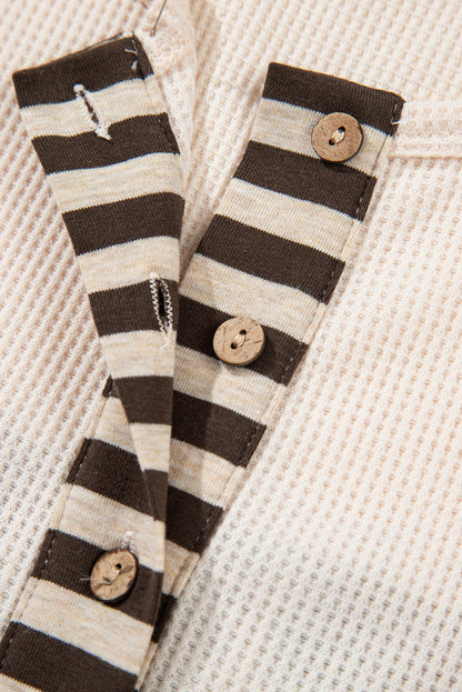 Threaded Pear Mackenzie Plaid Patchwork Half PLUS Pullover