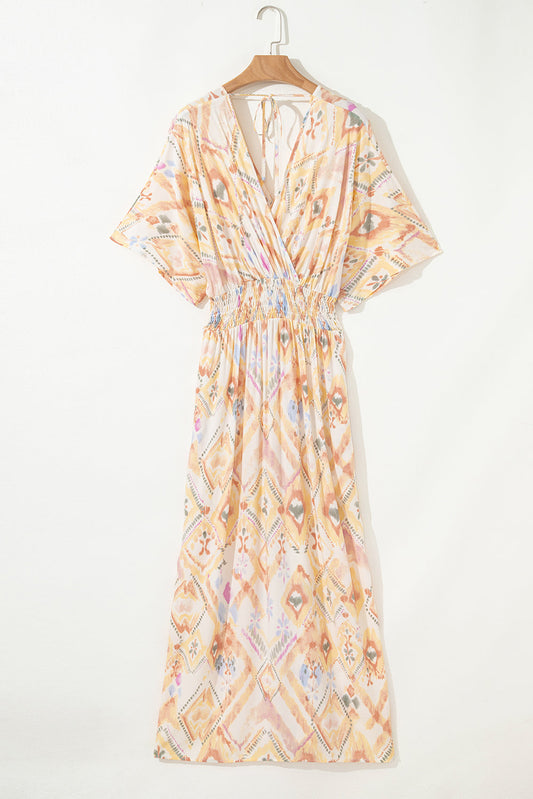 Threaded Pear Logan High Waist Maxi Dress