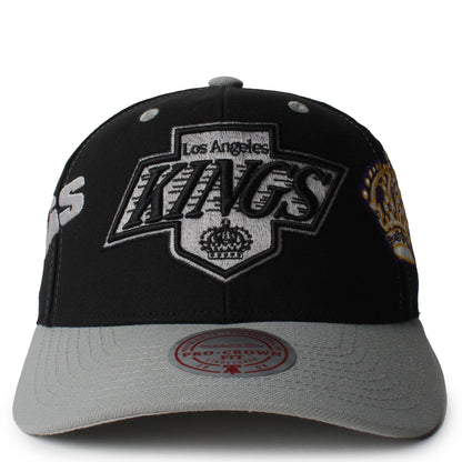 Mitchell & Ness Men's NHL Overbite Pro Snapback Vntg Kings Snapback Caps