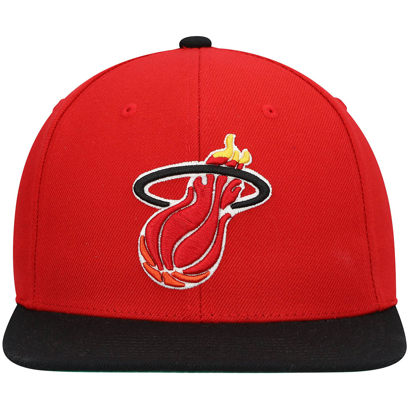 Men's Mitchell & Ness NBA Team 2 Tone 2.0 Snapback Hwc Heat