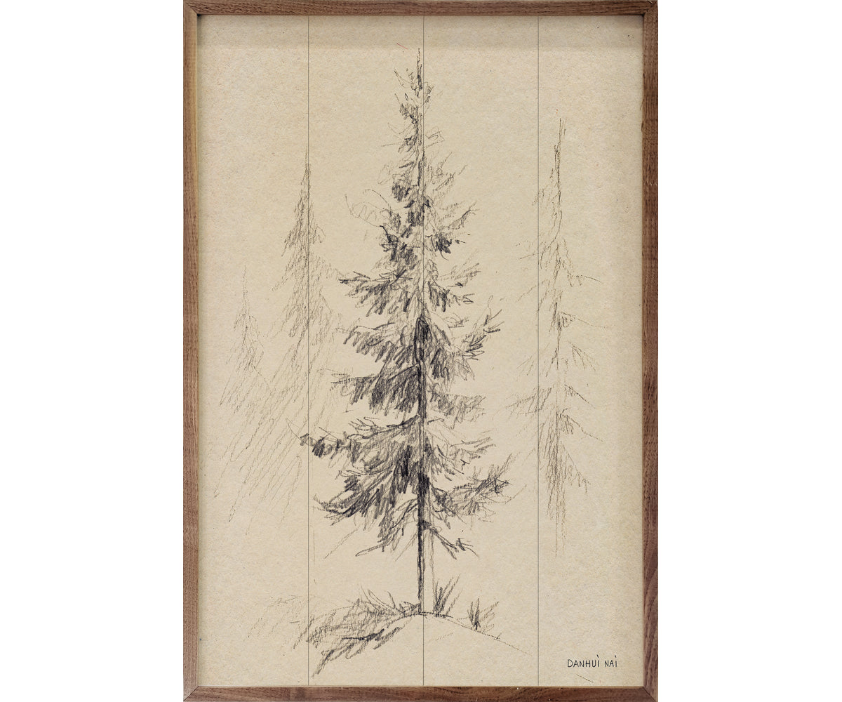 Kendrick Home Elegant Pine I By Danhui Nai
