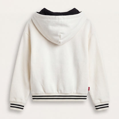 Levi's Girls' Holiday Meet and Greet Hoodie - White