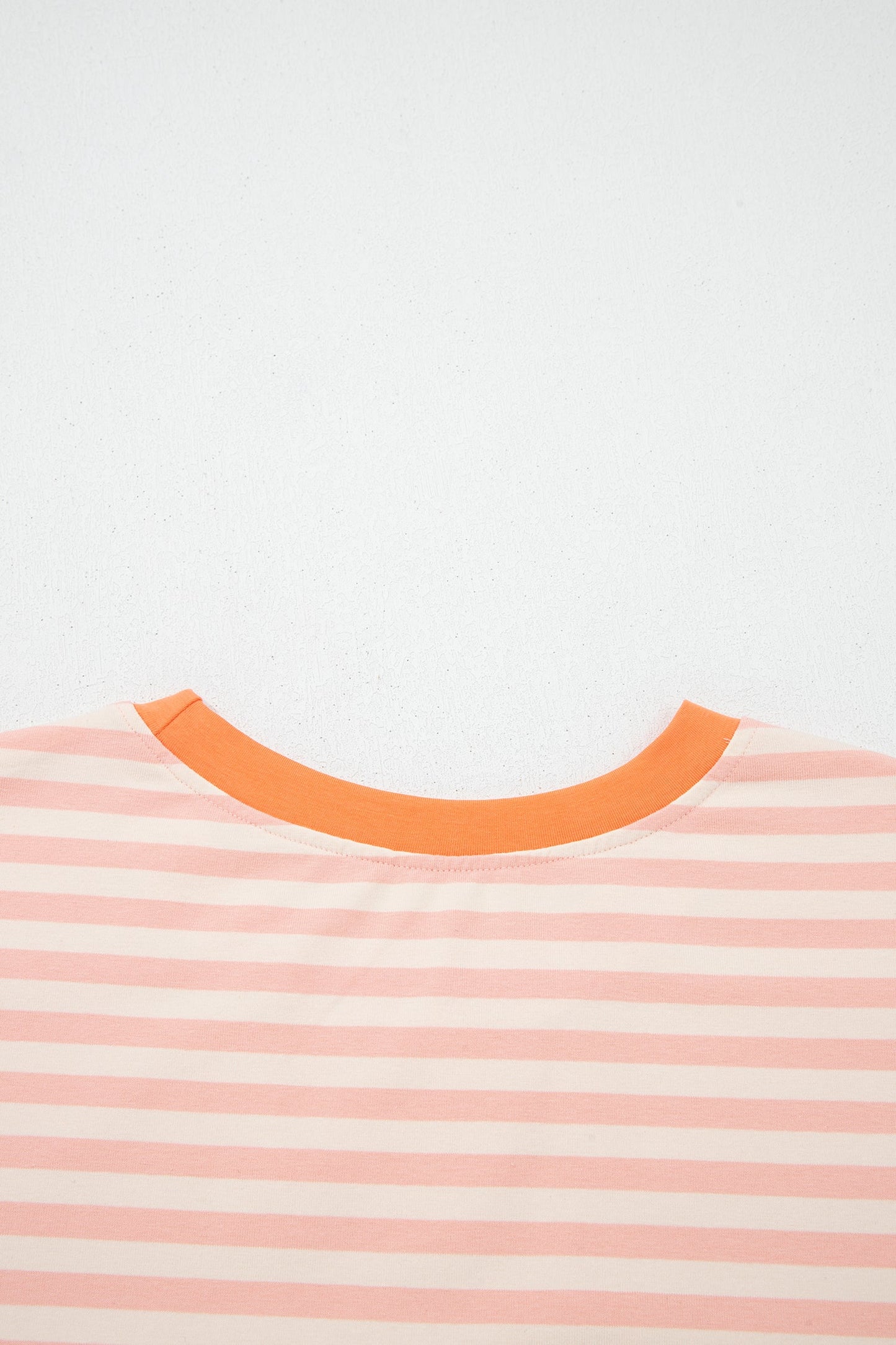 Threaded Pear Adelina Stripe Contrast Loose Tee Set