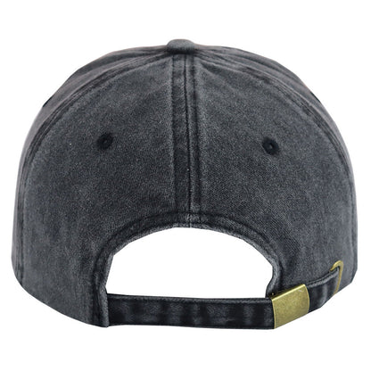 Vintage Washed Baseball Cap – "HOME Girl" Embroidered Distressed Trucker Hat