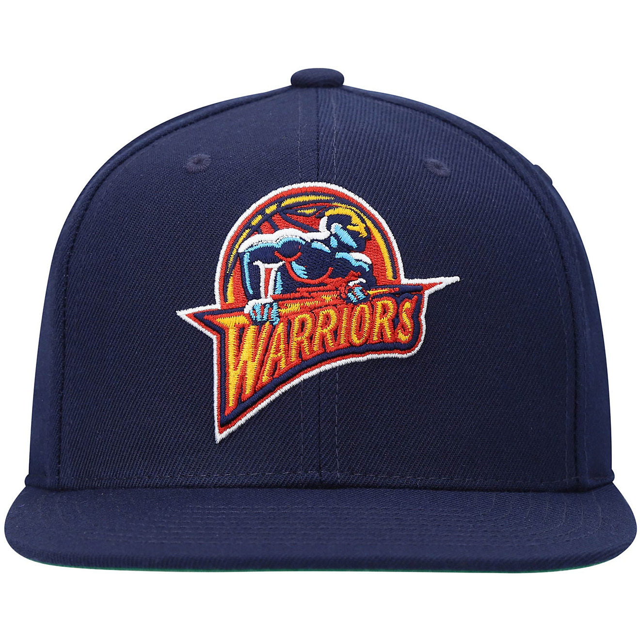 Men's Mitchell & Ness NBA Team Ground 2.0 Snapback Hwc Warriors