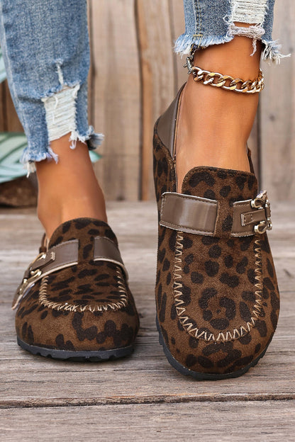 Threaded Pear Keziah Buckle Slip On Shoes