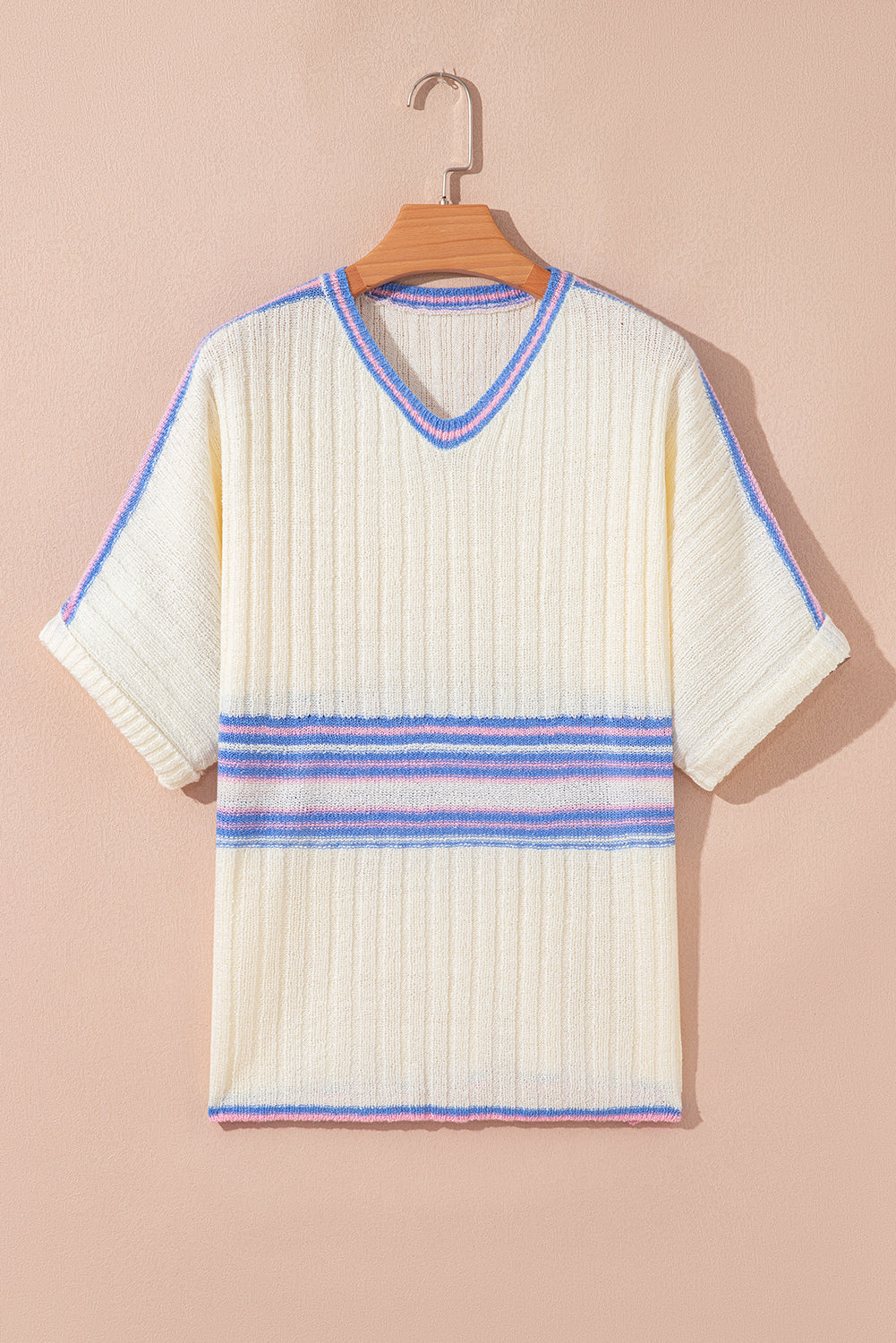 Threaded Pear Haven Rib Knit Oversized Sweater