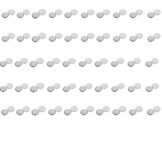 Prime Goods 5-50x LITHIUM BATTERY 3V CR2032 CR 2032 BR2032 DL2032 Remote Button Cell Watch - Silver