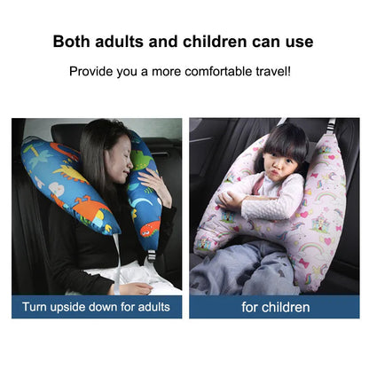 Adorable Kids Animal Travel Pillow for Comfy Journeys