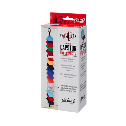 Hanging Cap Organizer For Up To 15 Caps