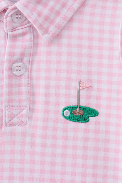 Pink Golf Dress