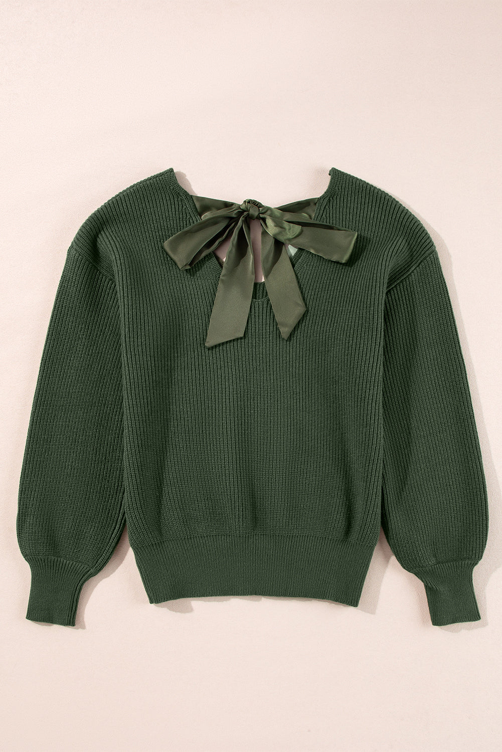 Threaded Pear Lia Knot Back Sweater