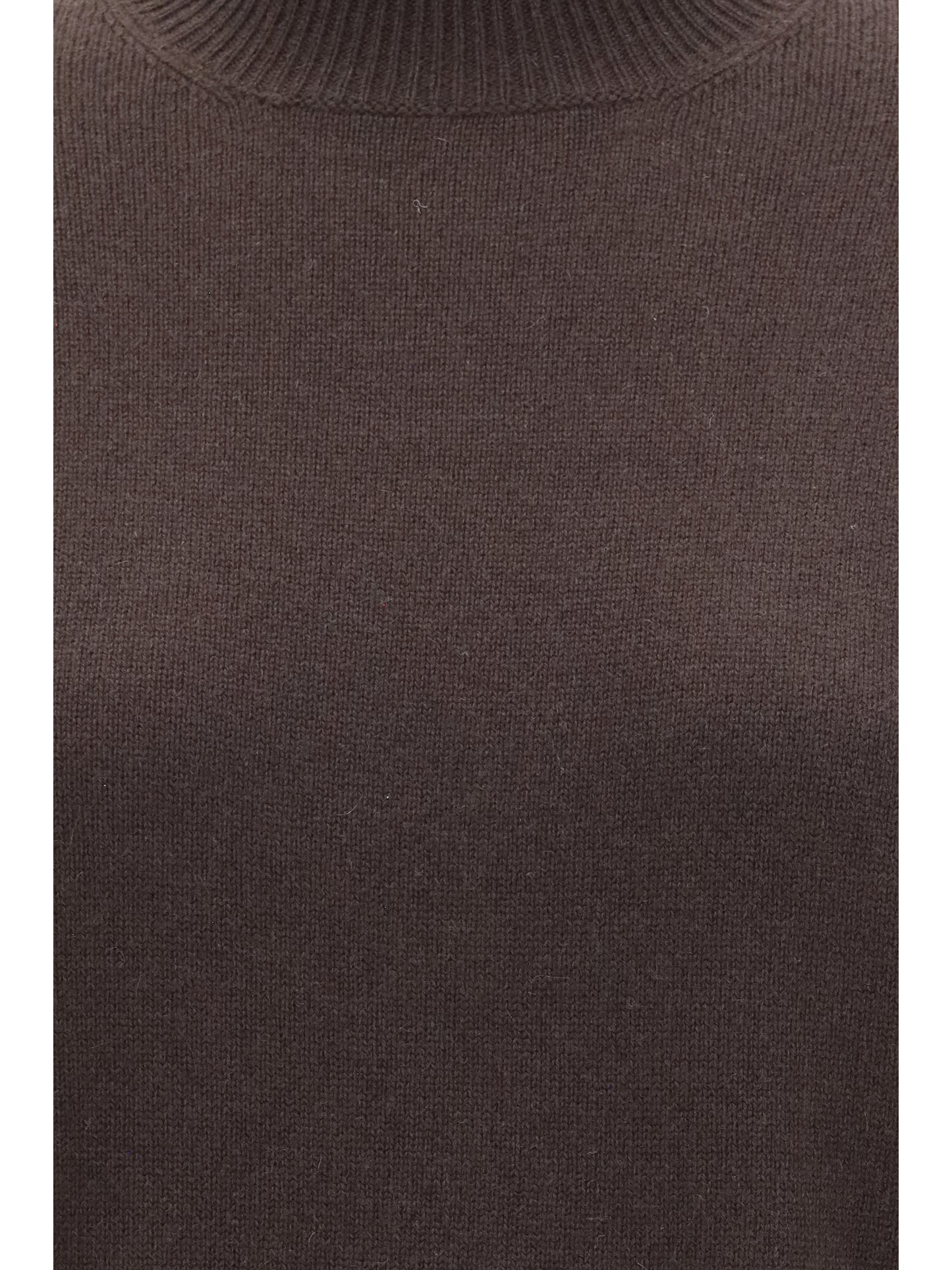 Cashmere Turtleneck Sweater — Coffee