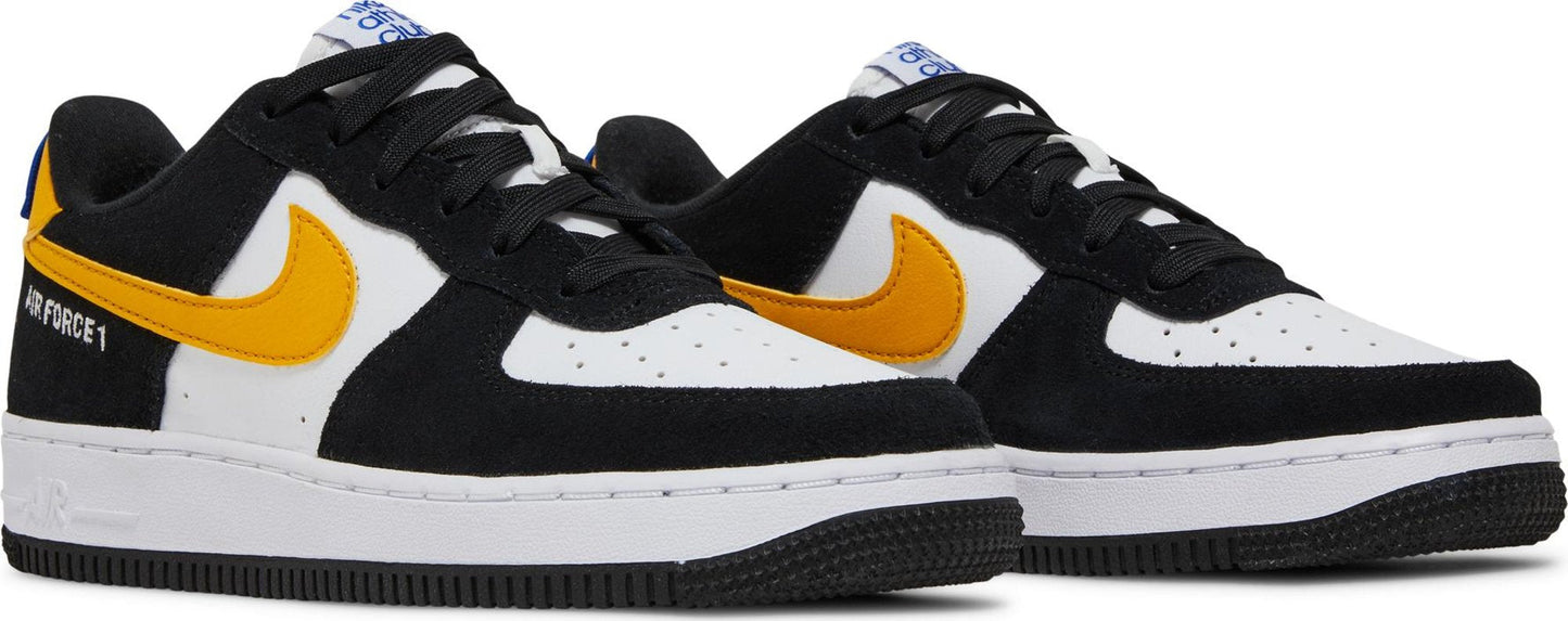 Nike Youth Air Force 1 Low 'Athletic Club Black University Gold' Gs Sneakers