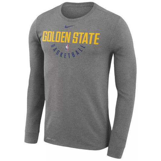 Nike Men's NBA Golden State Warriors Dri-Fit Long Sleeve