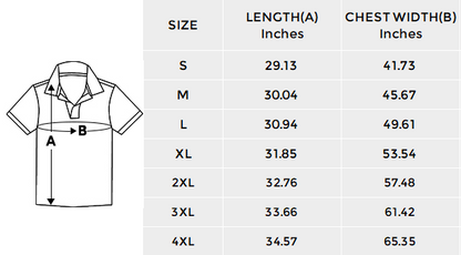Baha Ranch Colored Skulls Men's Polo Style Shirt