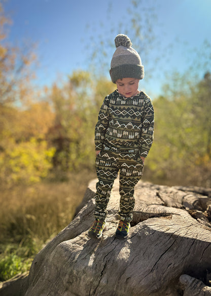 Green mountain fleece mid layer