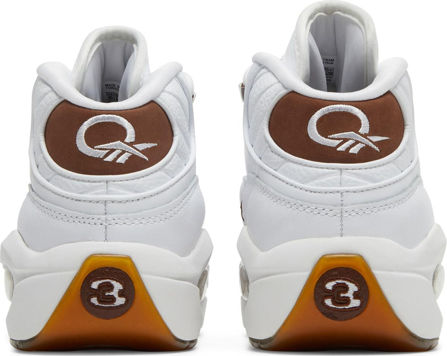 Men's Reebok Question Mid 'Mocha Toe'