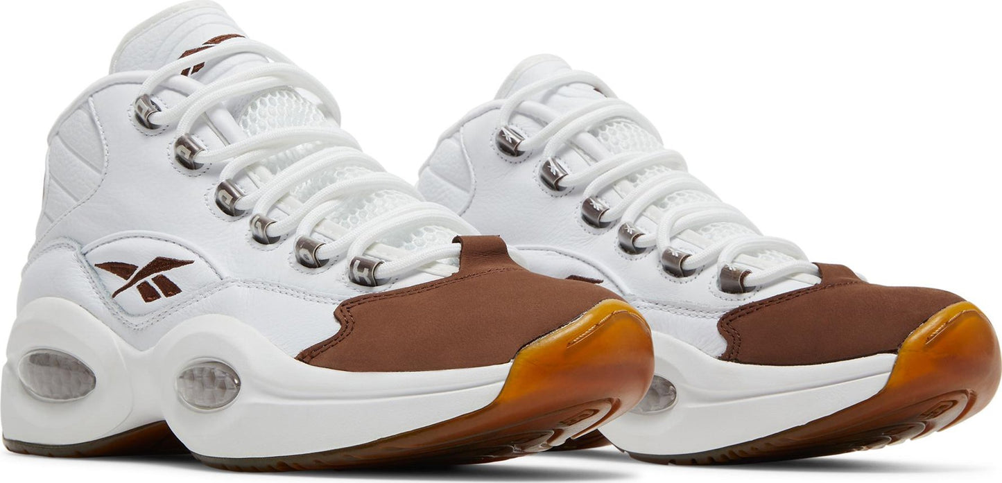 Reebok Men's Question Mid 'Mocha Toe' Sneakers
