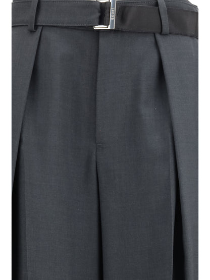 Oversized Trousers Grey