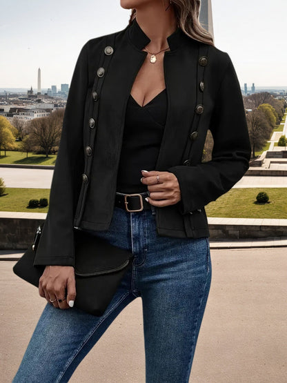 Women’s double breasted casual jacket