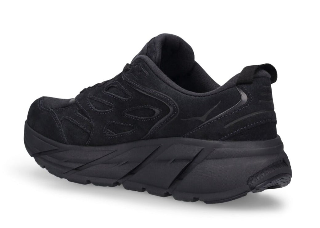 Men's Hoka One One Clifton L Suede 'Black'