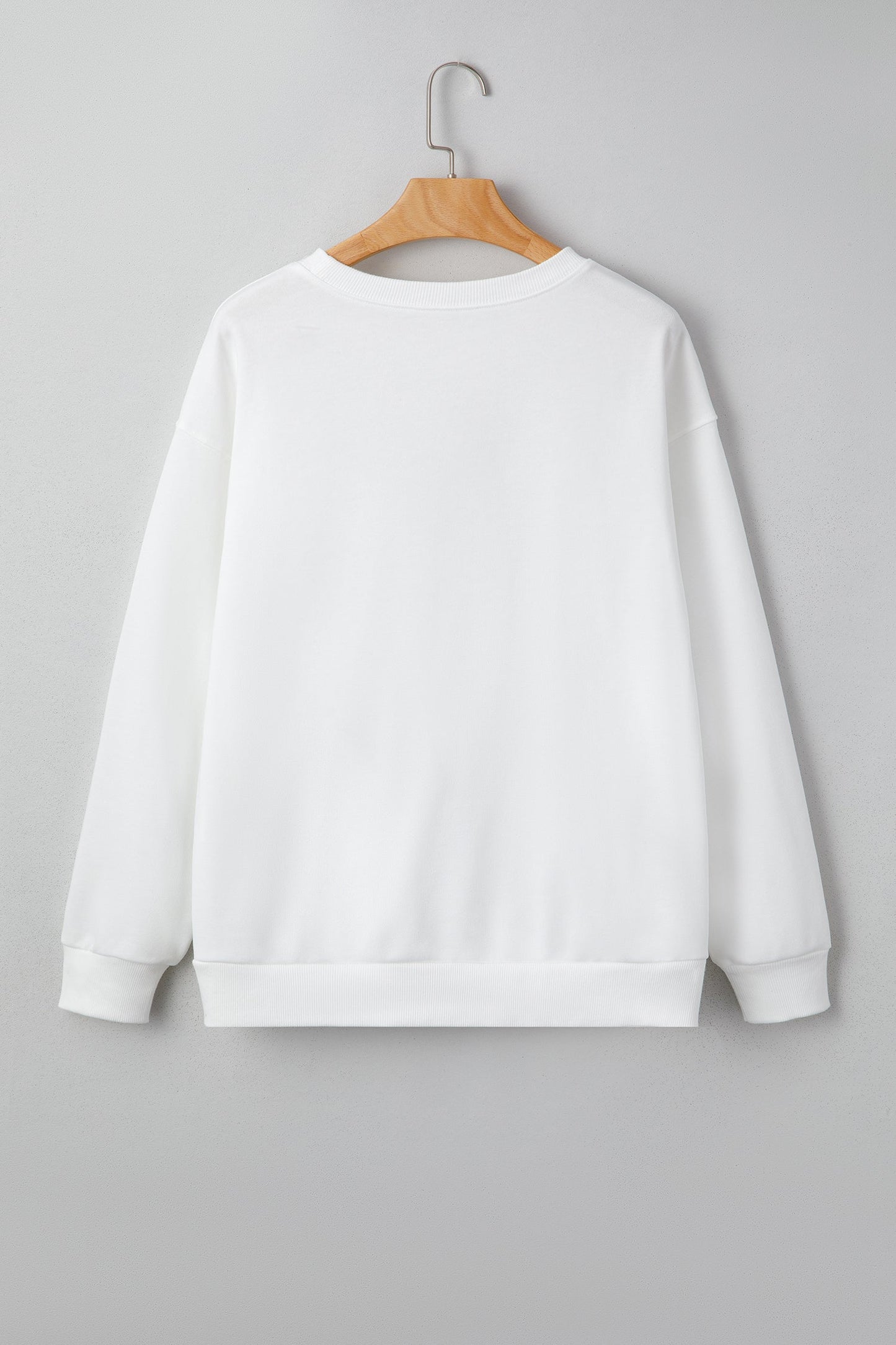 Threaded Pear Kaitlyn Patched Drop Shoulder Sweatshirt