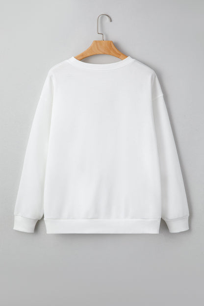 Threaded Pear Kaitlyn Patched Drop Shoulder Sweatshirt