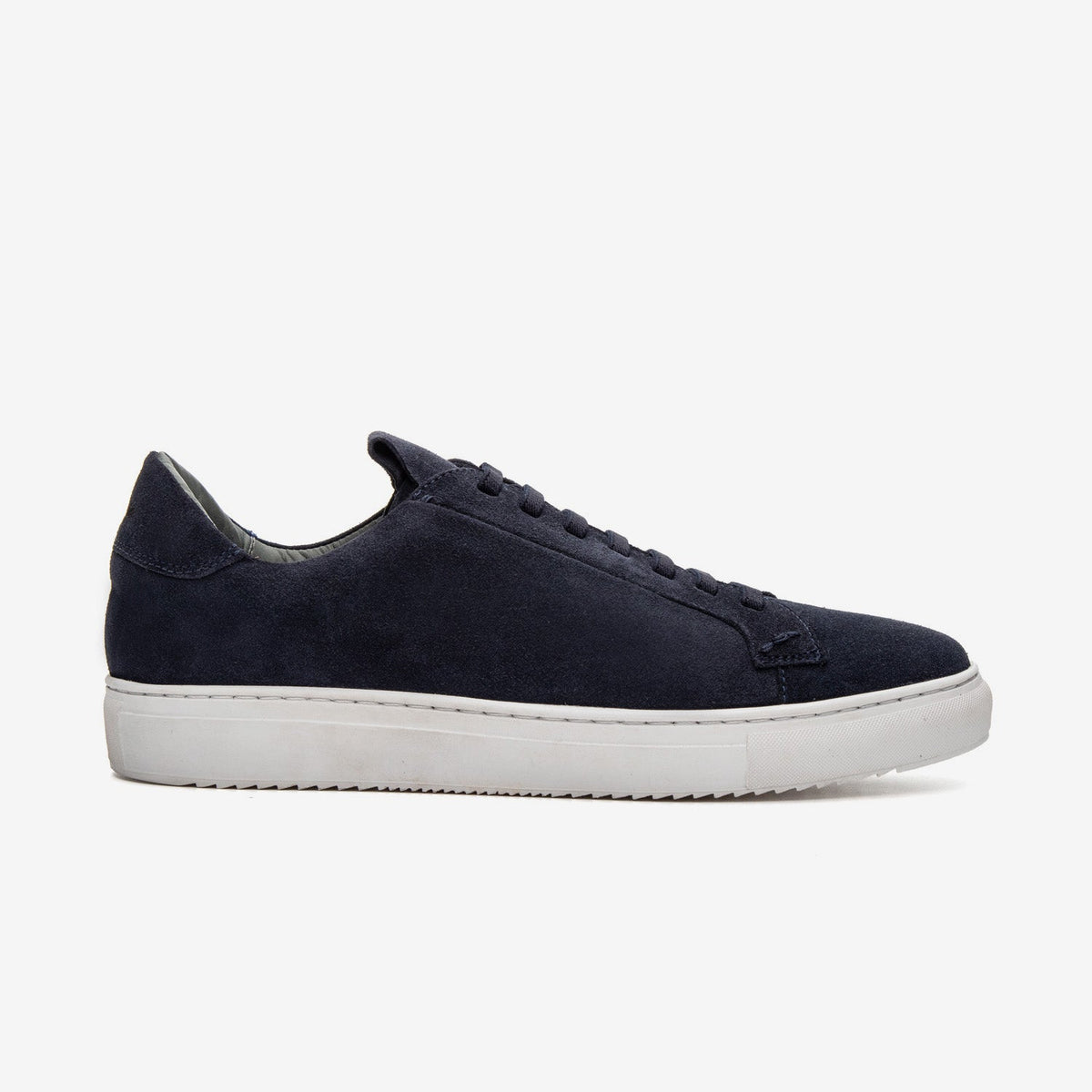 Navy Suede-