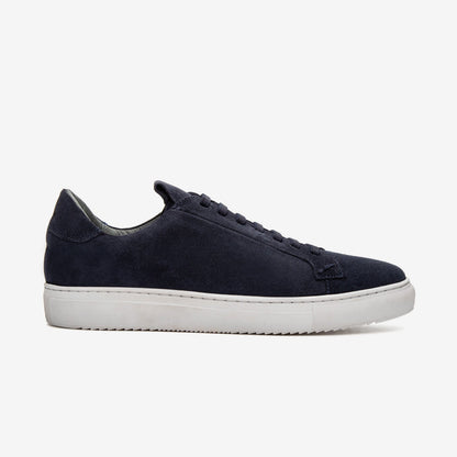 Navy Suede-