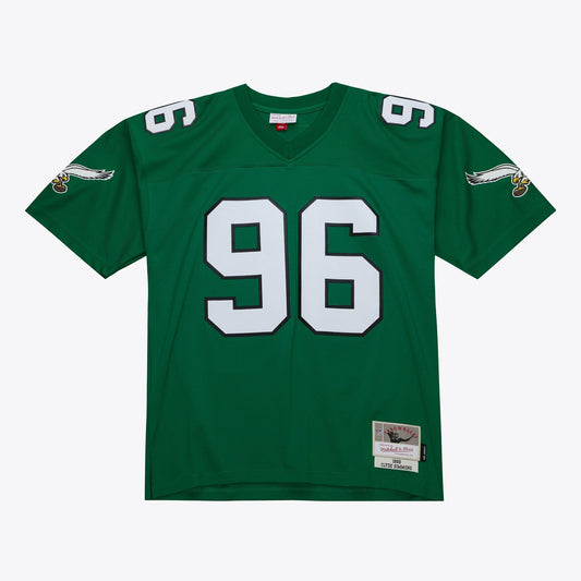 Mitchell & Ness Men's NFL Dark Jersey Eagles 1990 Clyde Simmons Jerseys