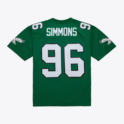 Mitchell & Ness Men's NFL Dark Jersey Eagles 1990 Clyde Simmons Jerseys