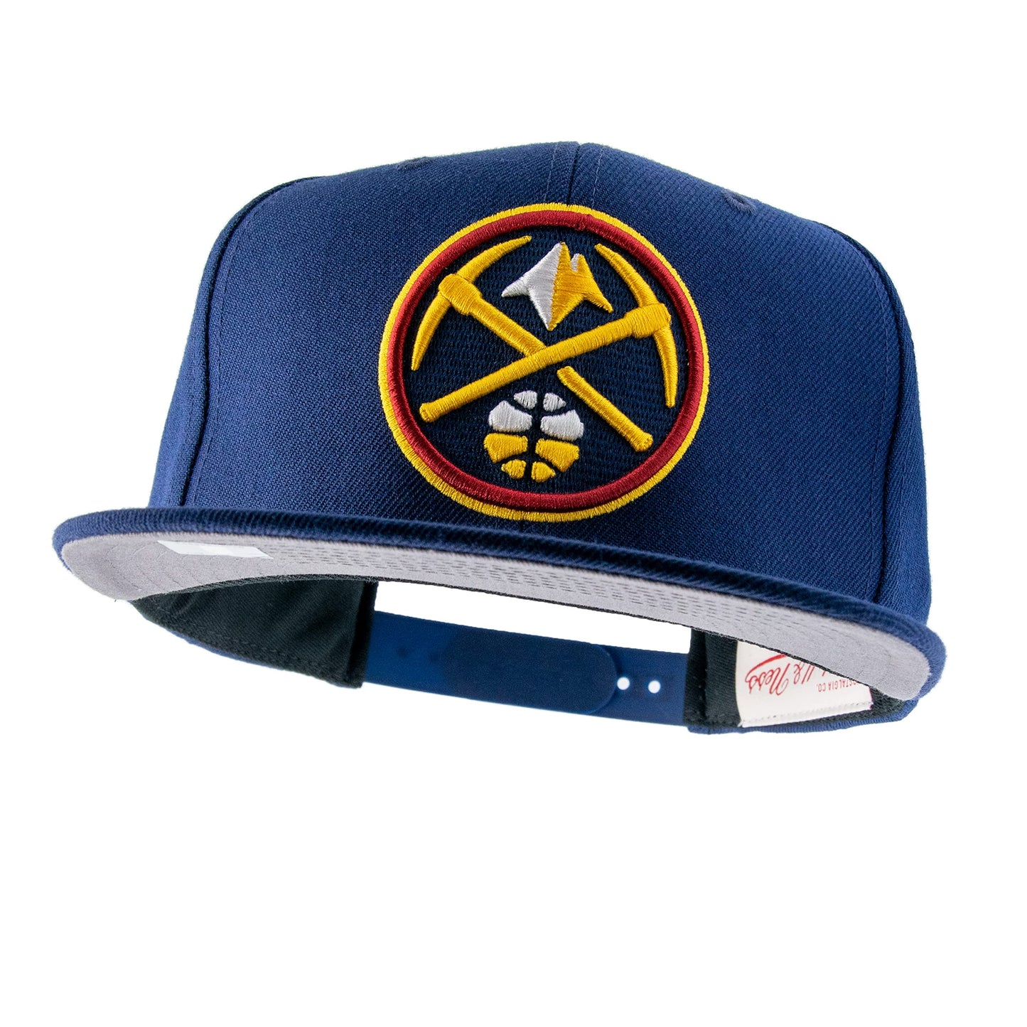 Mitchell & Ness Men's NBA Team Ground 2.0 Snapback Nuggets Snapback Caps