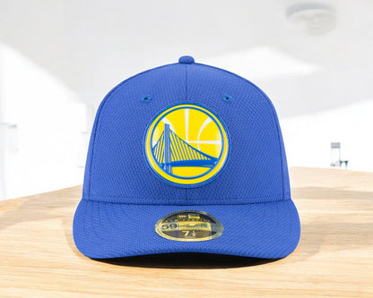 New Era Men's NBA Golden State Warriors Beveled Team 59Fifty Fitted