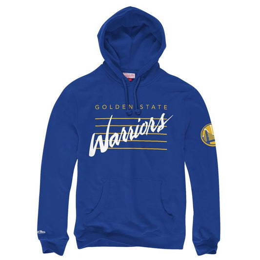 Men's Mitchell & Ness NBA Golden State Warriors Pullover Hoody