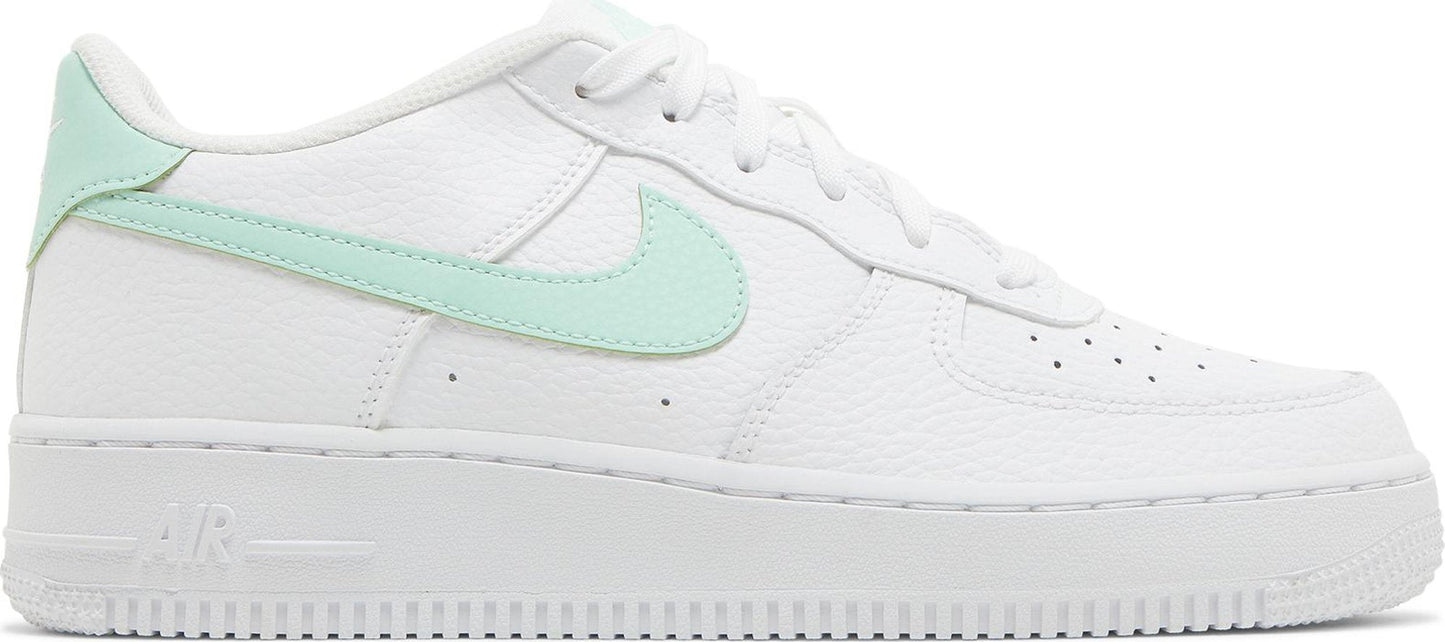 Nike Grade School Air Force 1 Low Gs 'Mint Swoosh' Sneakers