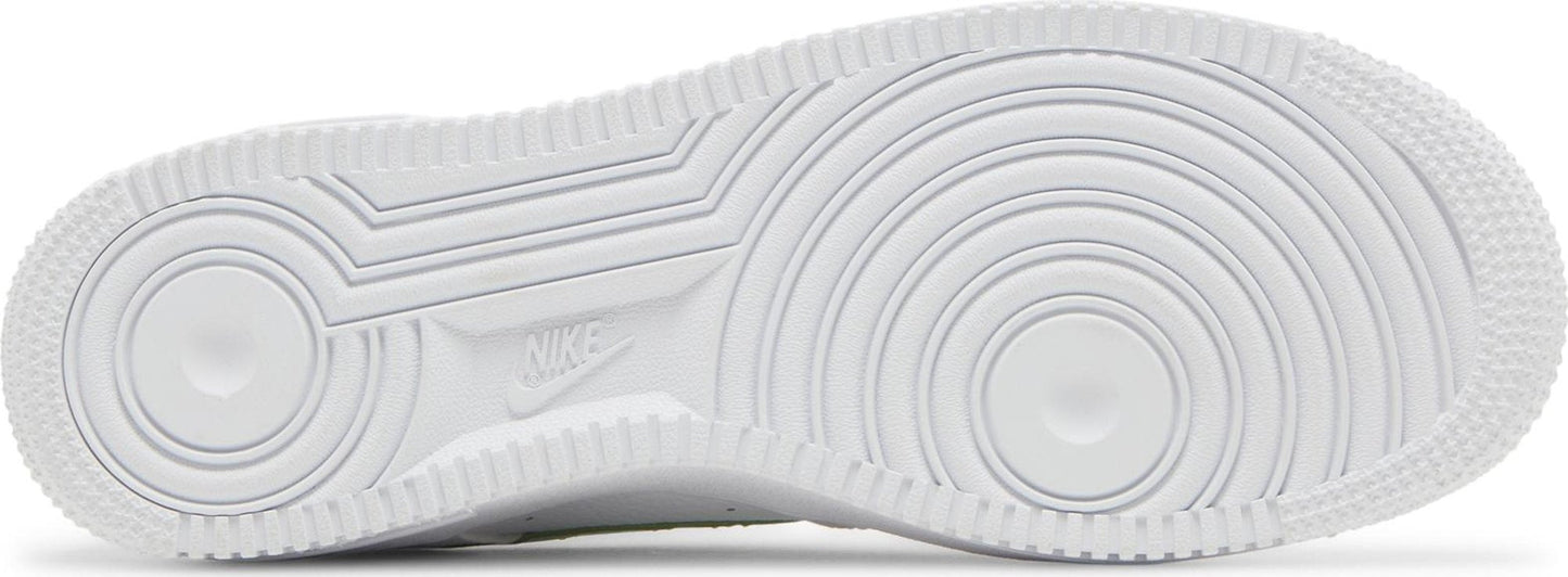 Nike Grade School Air Force 1 Low Gs 'Mint Swoosh' Sneakers