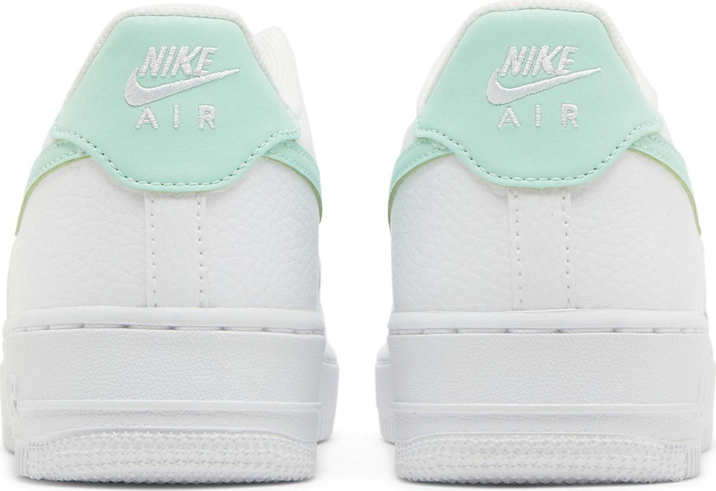 Nike Grade School Air Force 1 Low Gs 'Mint Swoosh' Sneakers