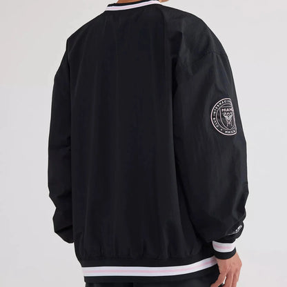 Mitchell & Ness Men's Mls Classic Nylon Pullover Current Logo Miami Cf Pullovers