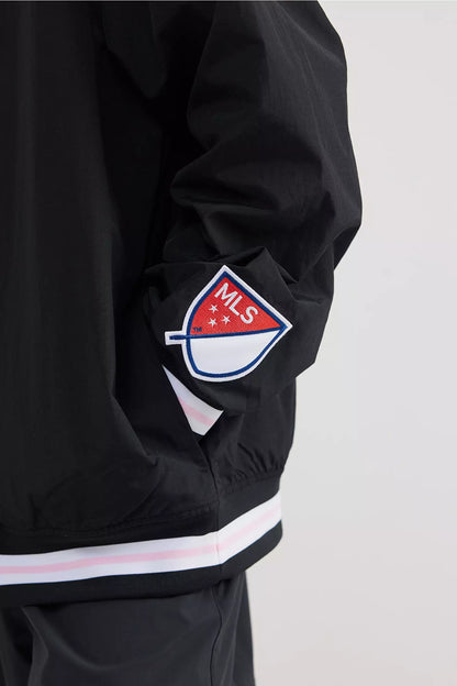 Mitchell & Ness Men's Mls Classic Nylon Pullover Current Logo Miami Cf Pullovers