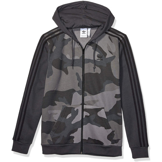 adidas Men's Camouflage Fullzip Hoodie Sweaters