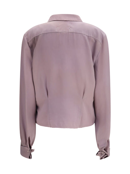 Silk Shirt Dusty Pink