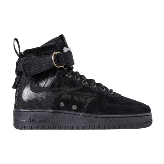 [917753-008] Mens Nike Sf Air Force 1 Mid 'black Cool Grey'