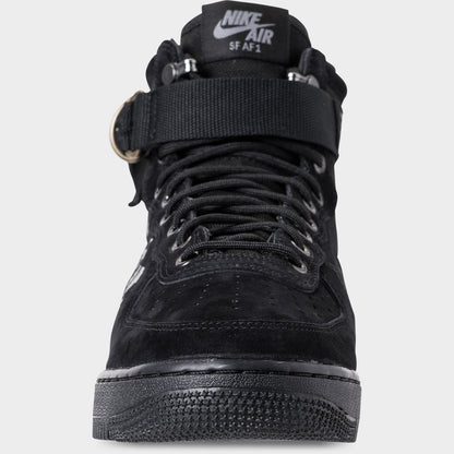 [917753-008] Mens Nike Sf Air Force 1 Mid 'black Cool Grey'