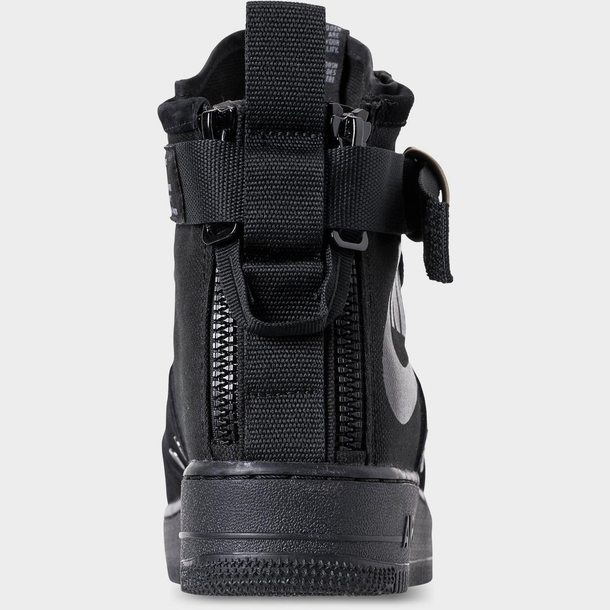 [917753-008] Mens Nike Sf Air Force 1 Mid 'black Cool Grey'