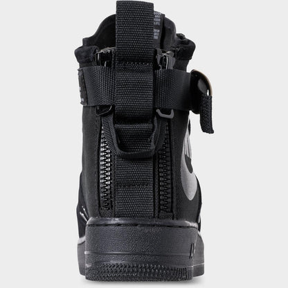 [917753-008] Mens Nike Sf Air Force 1 Mid 'black Cool Grey'
